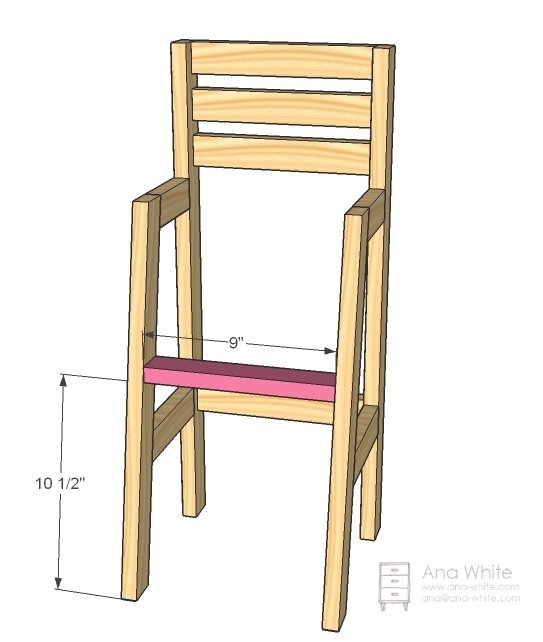 Doll High Chair — step 3