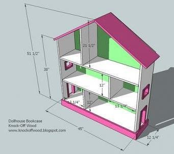 Dollhouse Bookcase — step 8