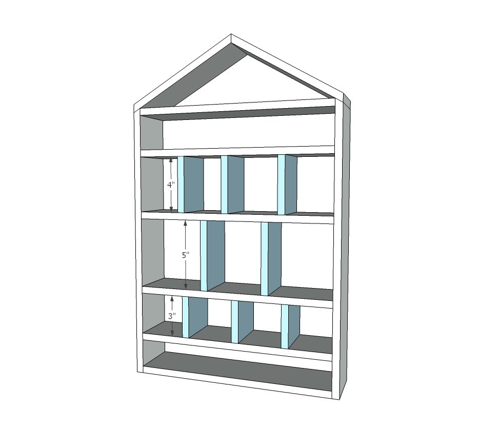 Dollhouse Wall Shelf — step 3