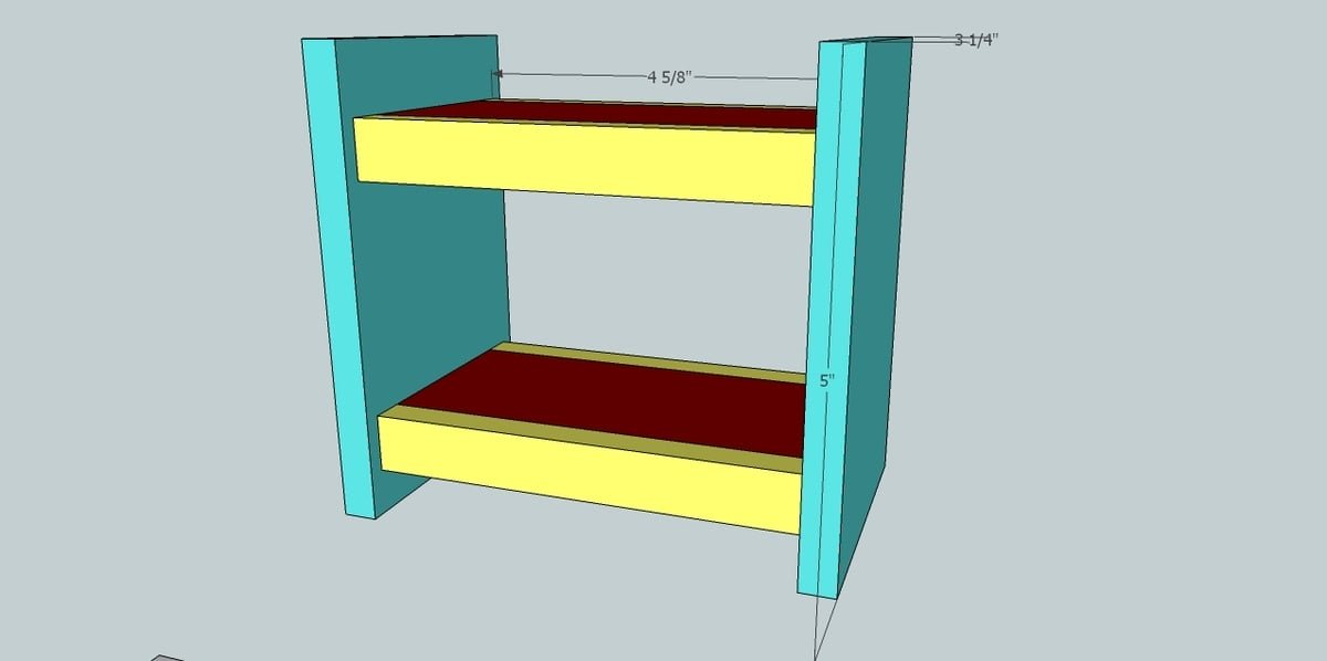 Dollhouse/Firestation Bunk bed