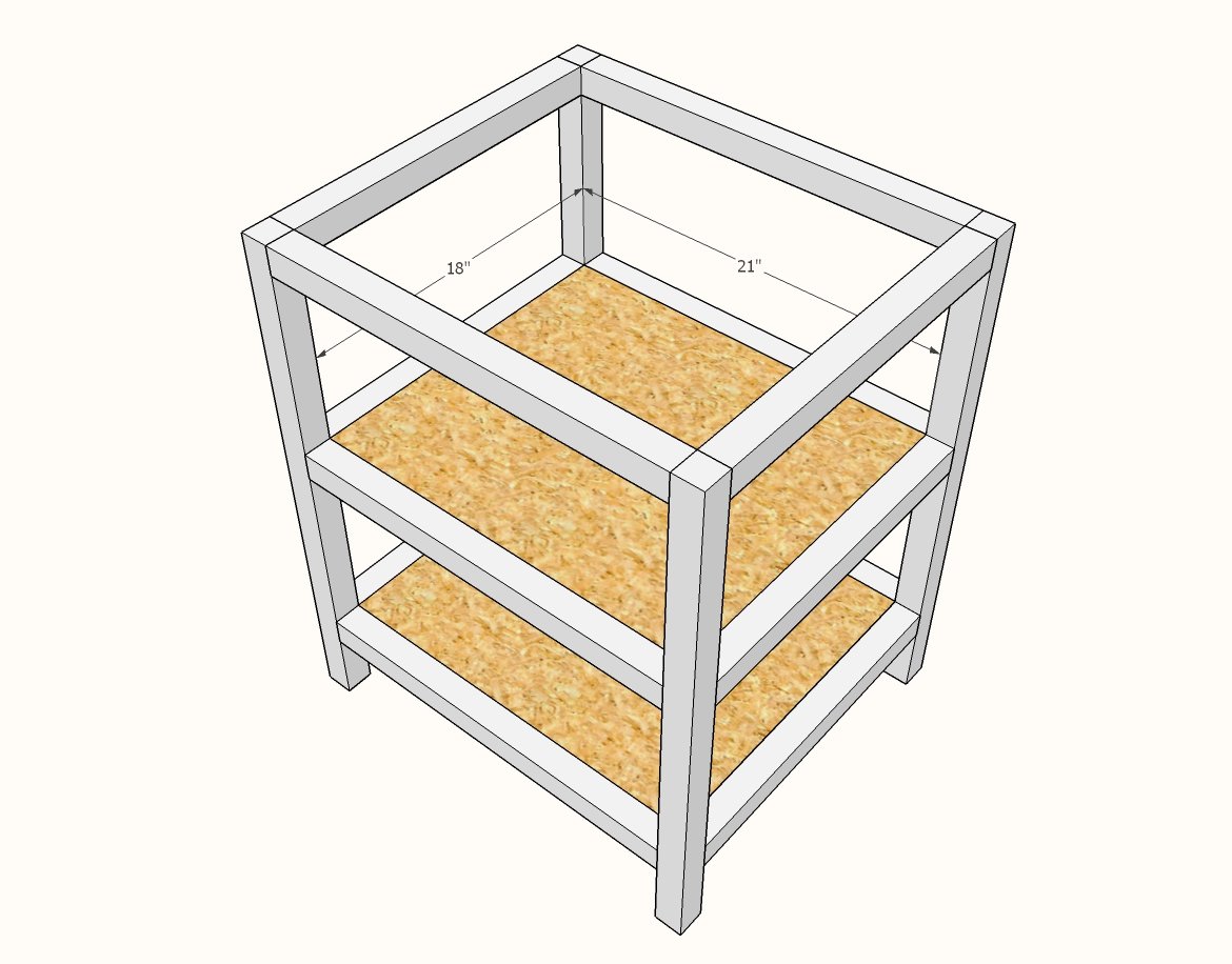Double Desk — step 4
