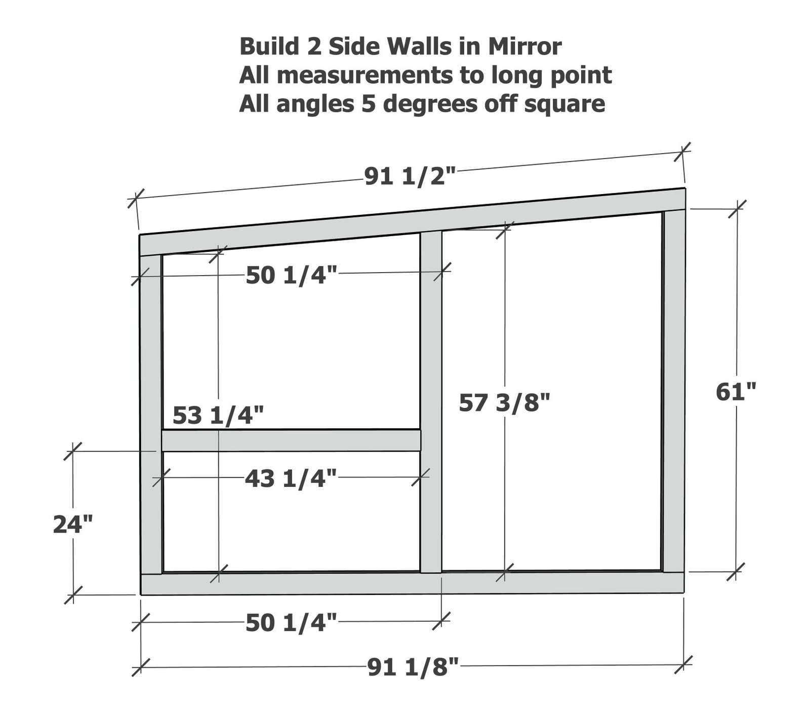 Double Wide Modern Chicken Coop — step 1