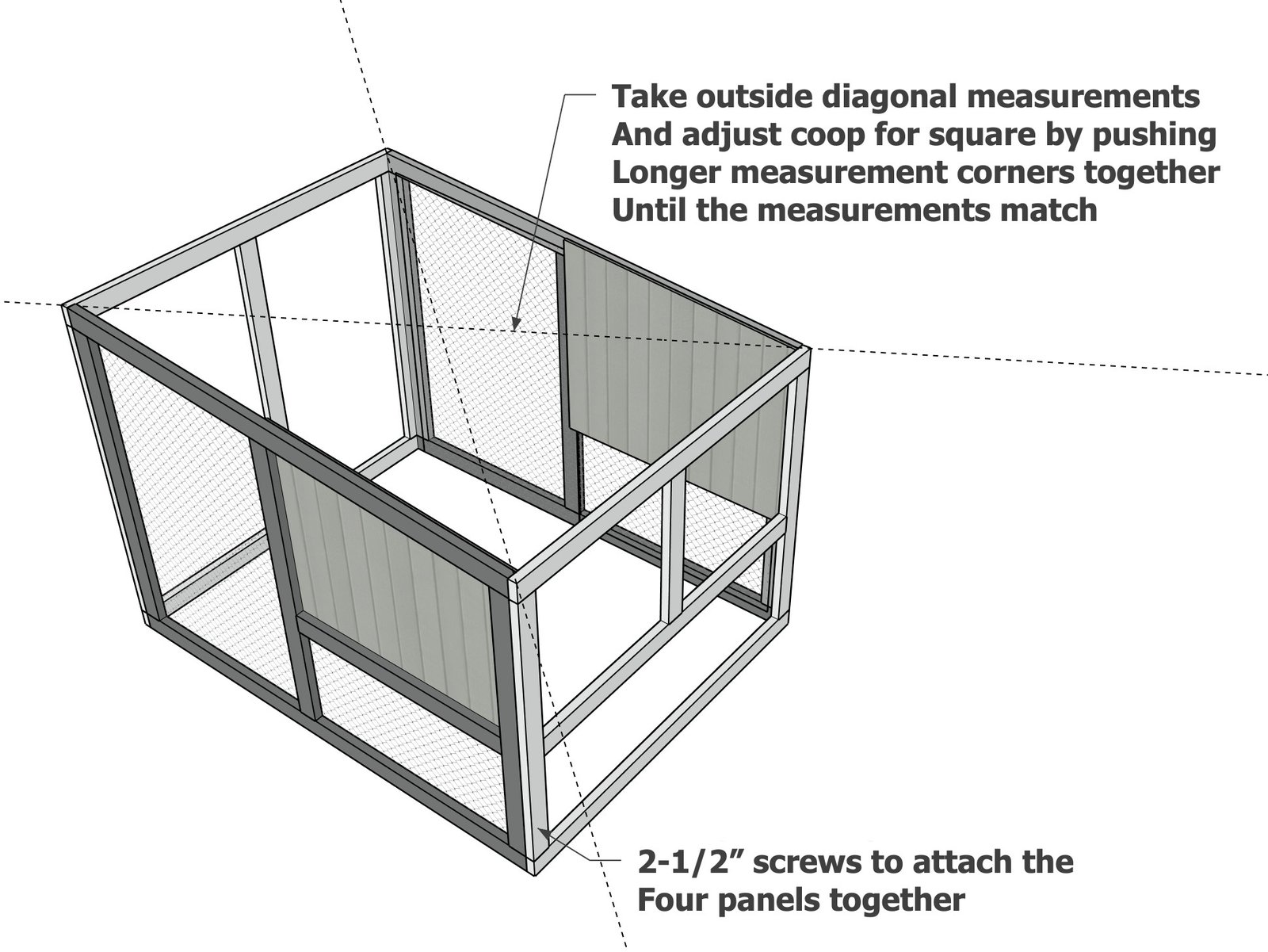 Double Wide Modern Chicken Coop — step 5