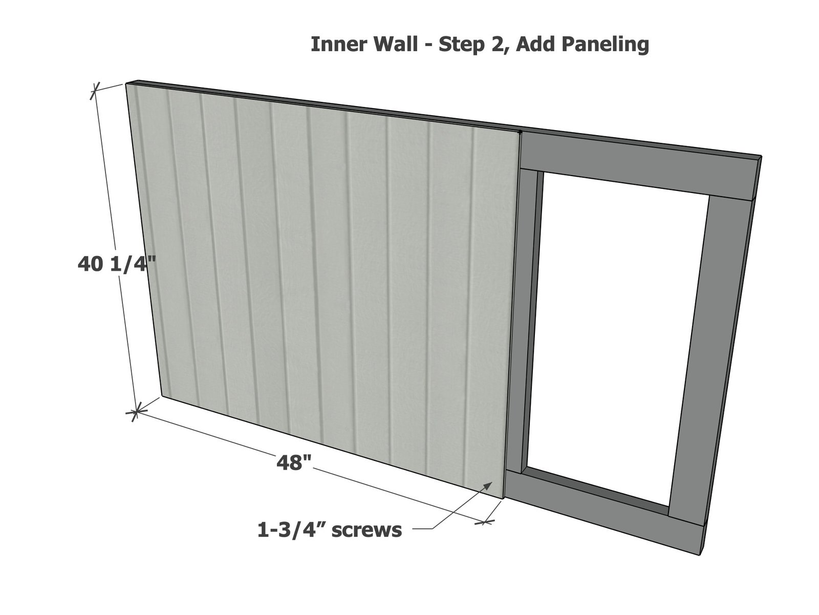 Double Wide Modern Chicken Coop — step 7