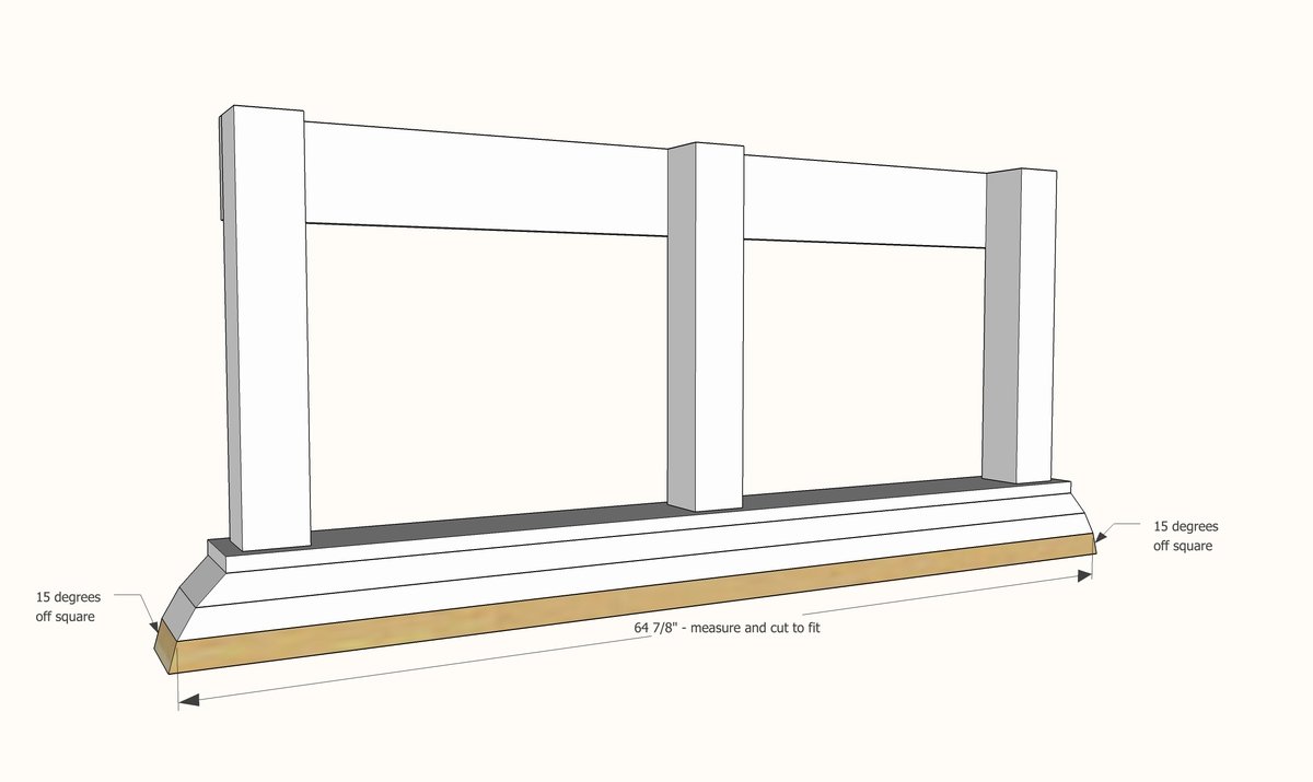 Double Wide Outdoor Table — step 4