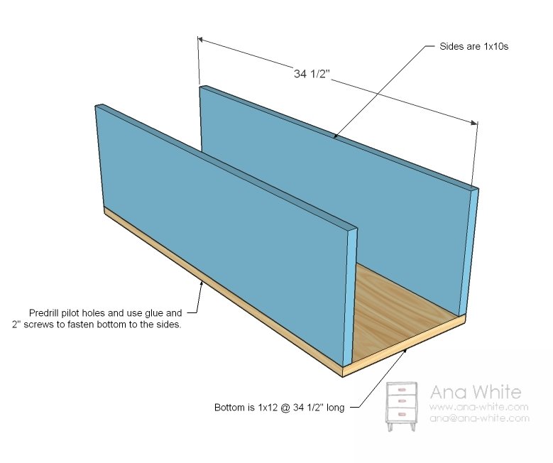 Dress Up Storage by Craftiness is not Optional — step 1