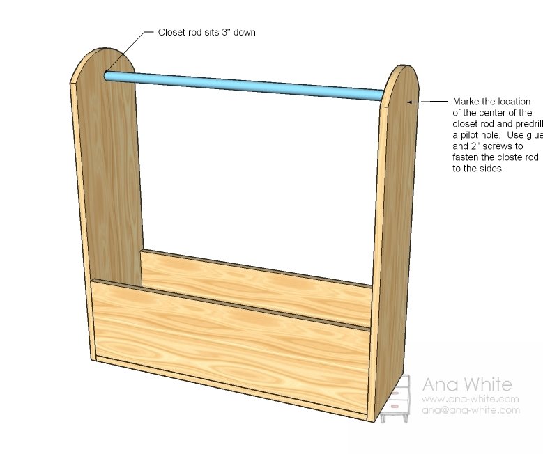 Dress Up Storage by Craftiness is not Optional — step 3