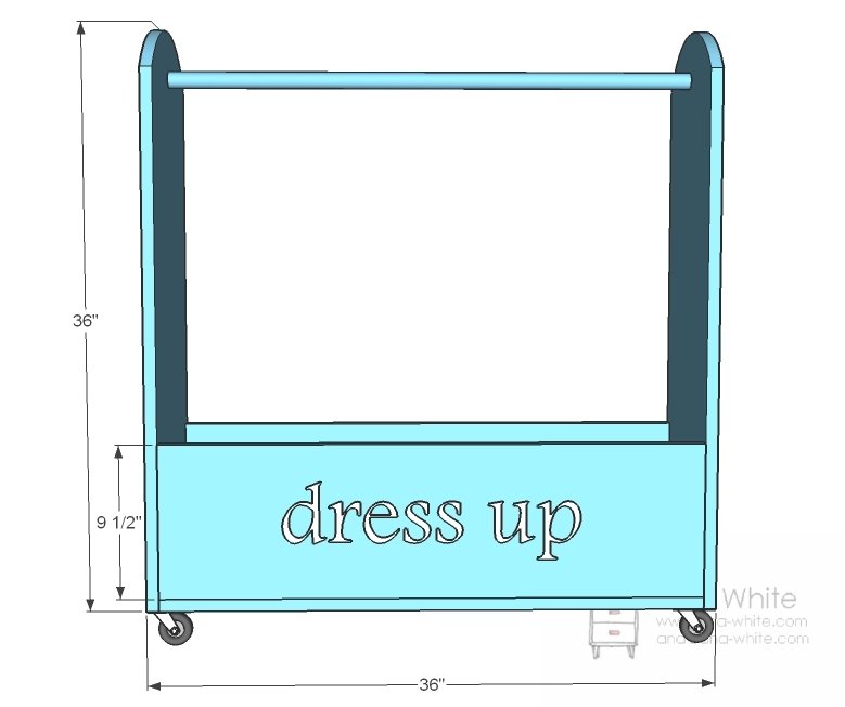 Dress Up Storage by Craftiness is not Optional — step 4