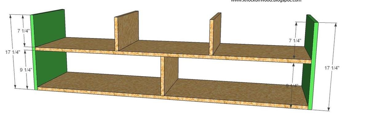 Dresser with Open Bottom Shelf — step 3