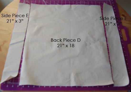 Drop Cloth Parson Chair Slipcovers — step 4