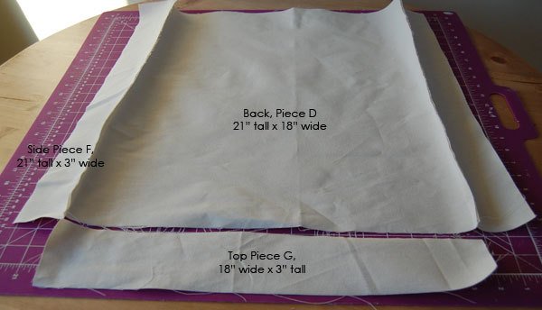 Drop Cloth Parson Chair Slipcovers — step 5