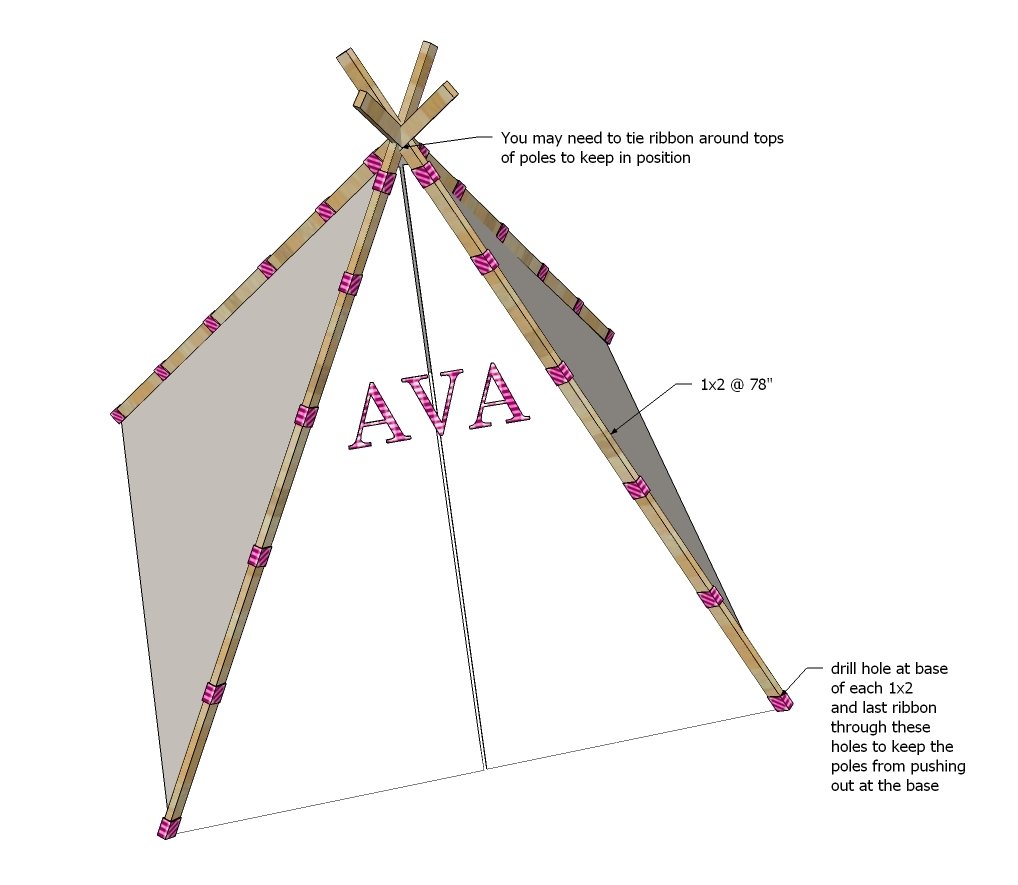 Easiest Play TeePee Tutorial — step 5