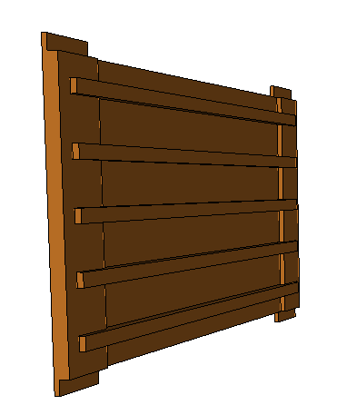 East Fork Map Cabinet / Occasional Table with Safety Glass Top — step 3