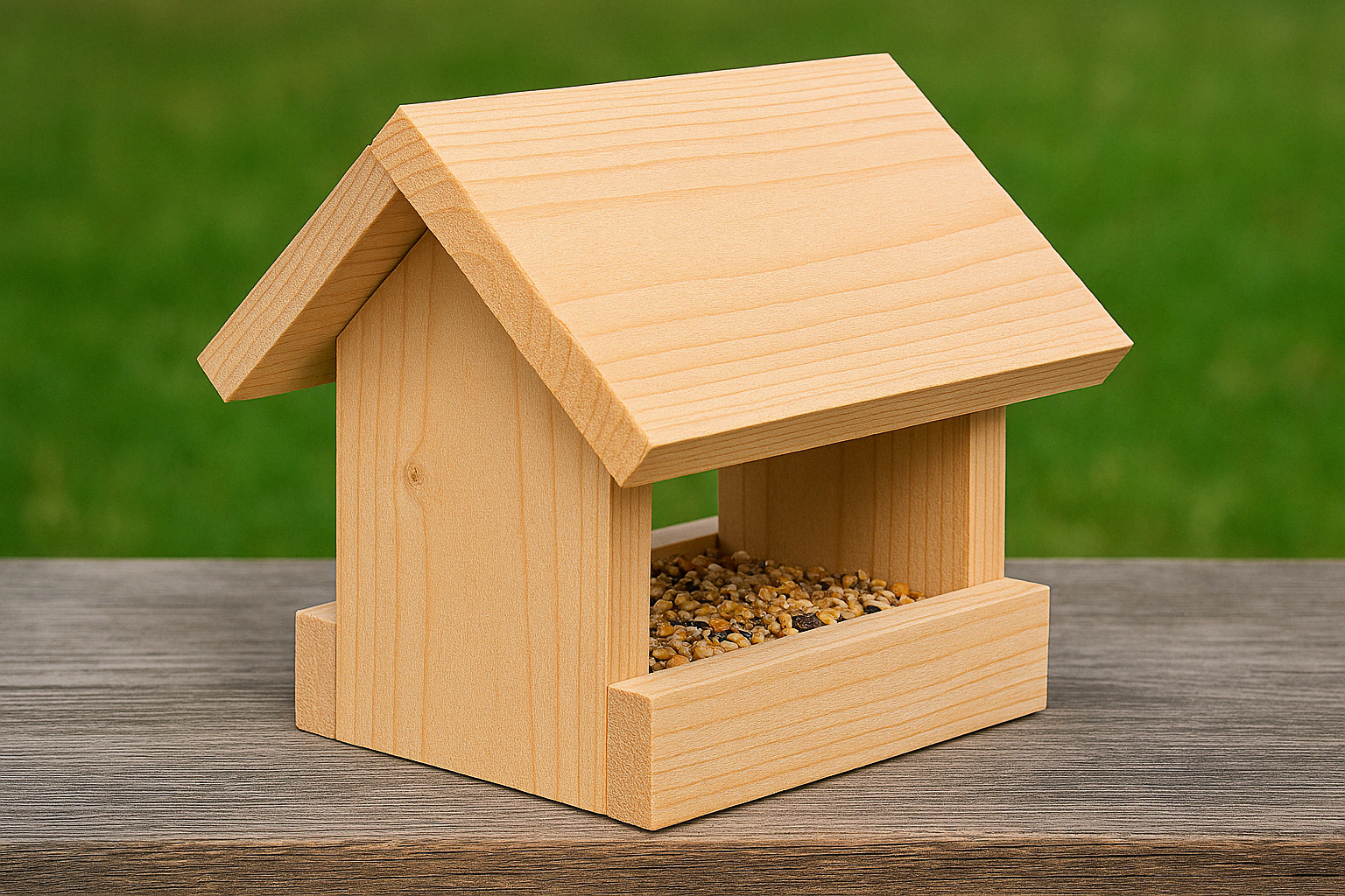 Easy $5 Cedar Bird Feeder