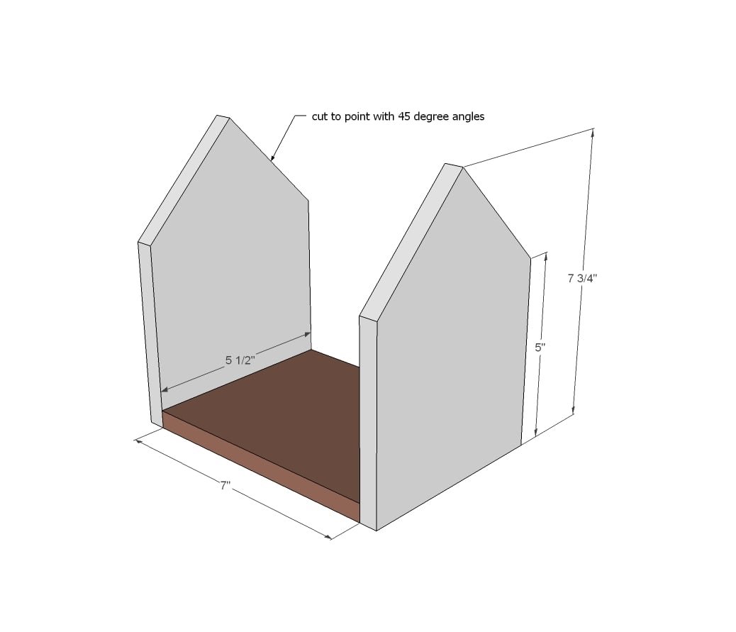 Easy $5 Cedar Bird Feeder — step 1