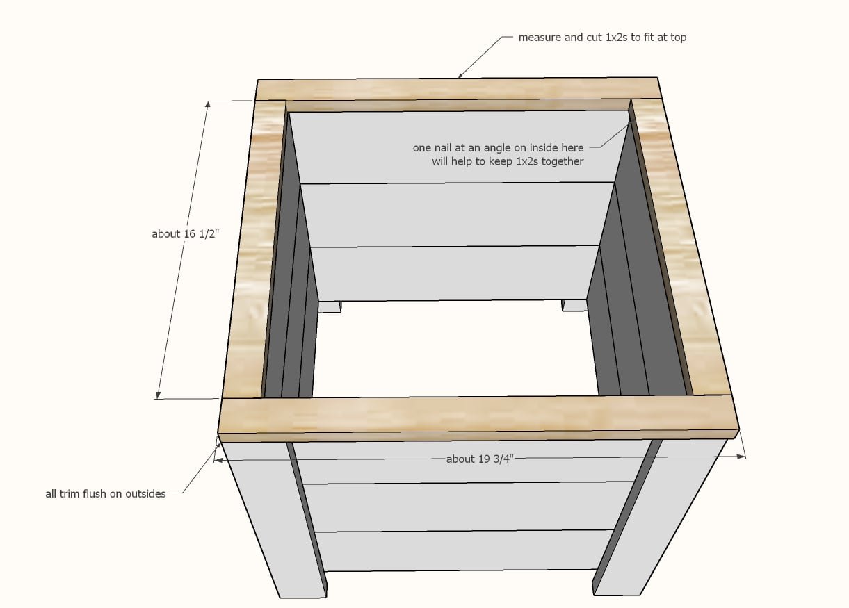 Easy Build DIY Planter Box with Cedar Fence Pickets — step 5