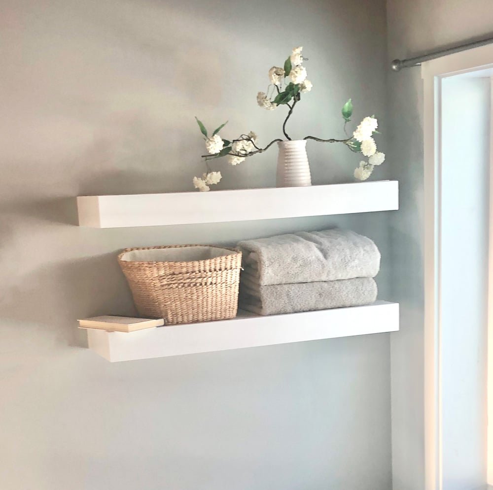 Easy to Build Floating Shelves