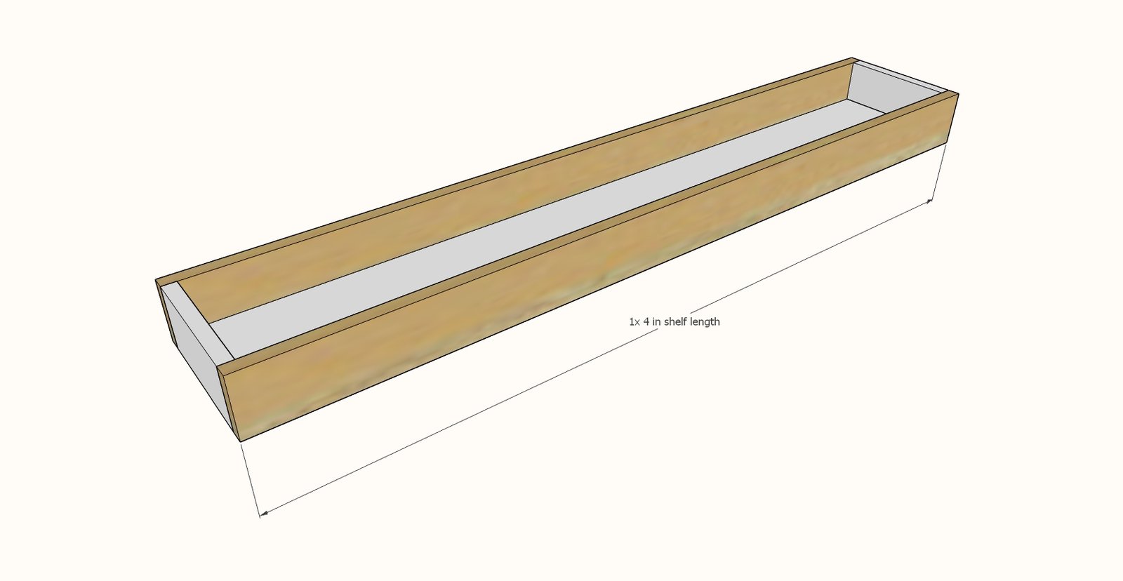 Easy to Build Floating Shelves — step 2