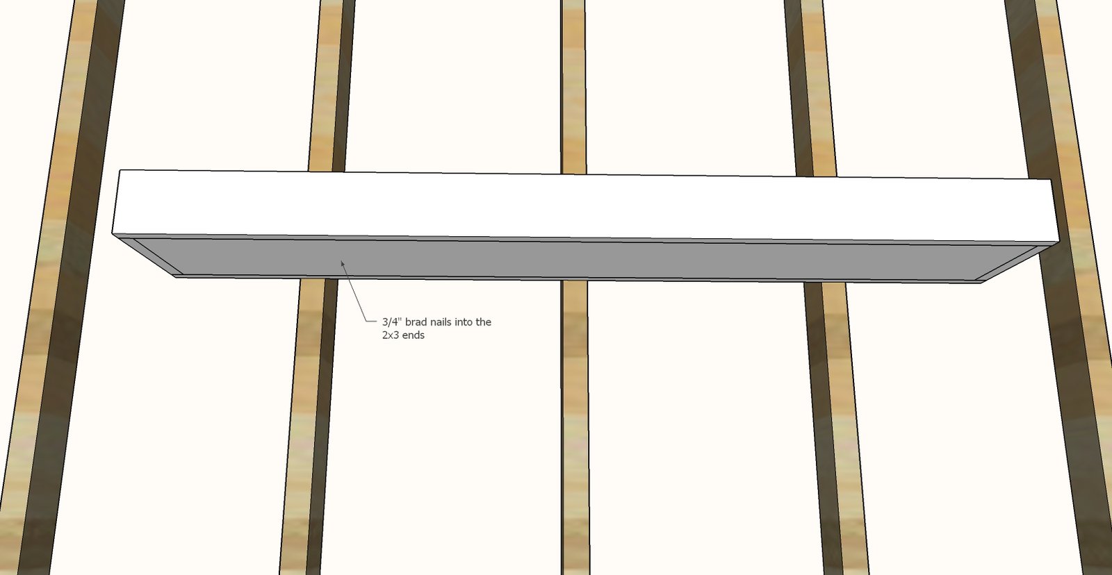 Easy to Build Floating Shelves — step 5