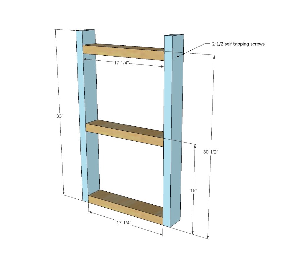 Easy to Build Rolling Storage Cart — step 2
