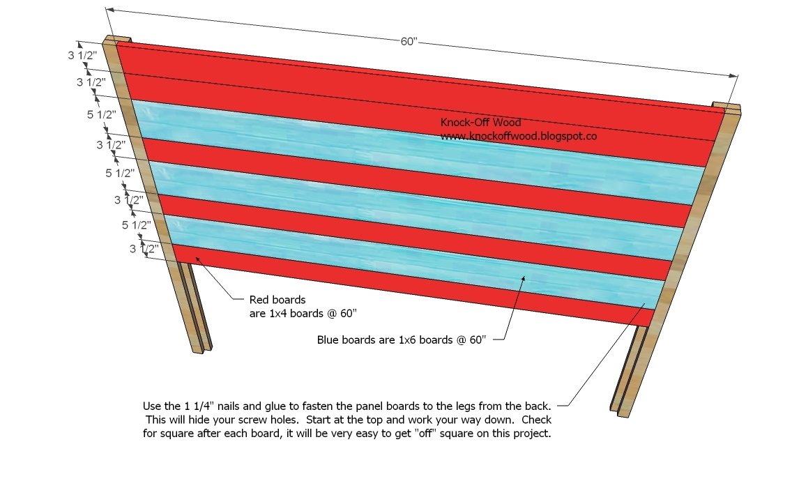 Easy Build Wood Headboard (All Mattress Sizes) — step 2