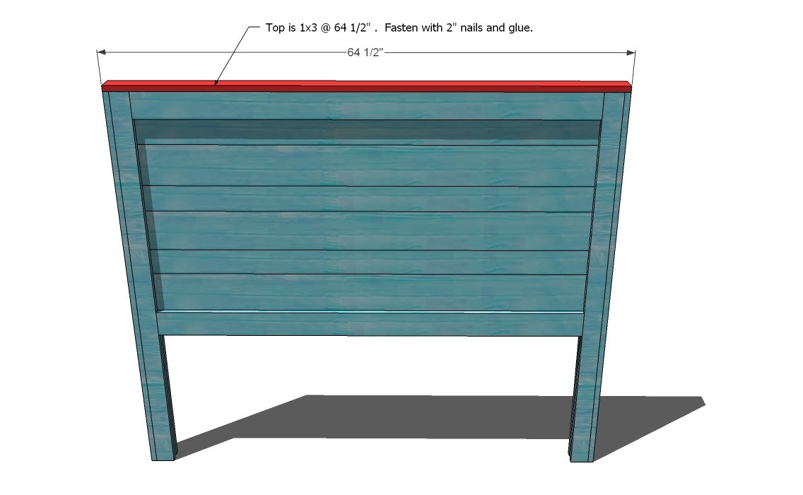 Easy Build Wood Headboard (All Mattress Sizes) — step 6