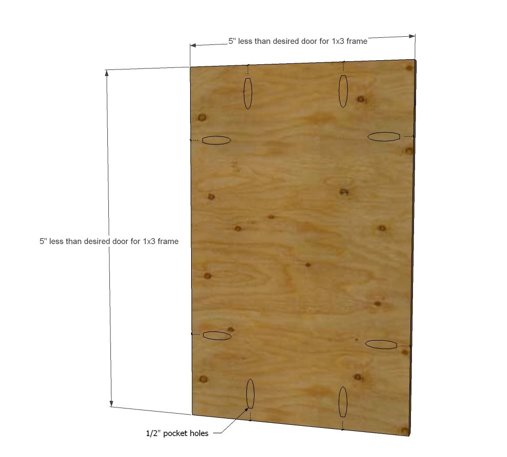 Easy Frame and Panel Doors — step 1