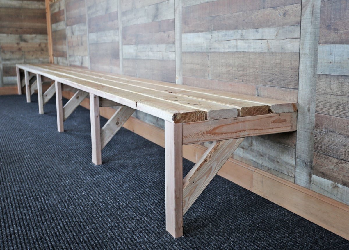 Easy Mudroom Benches or Locker Room Benches