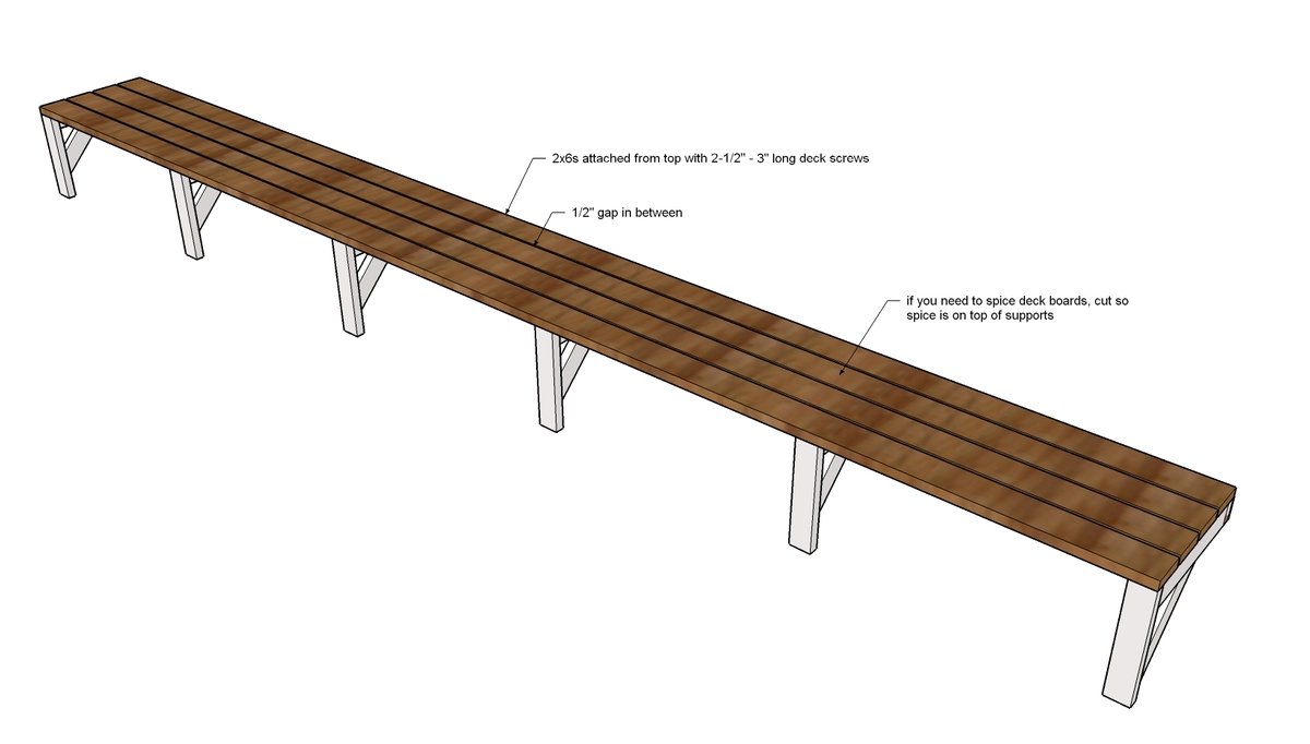 Easy Mudroom Benches or Locker Room Benches — step 4