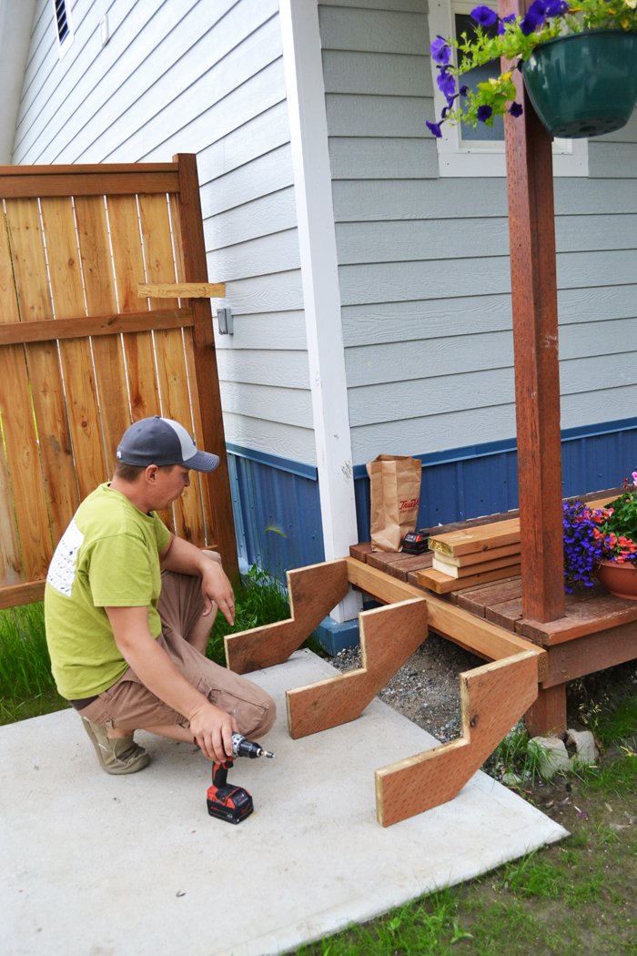 Easy Stairs — step 8