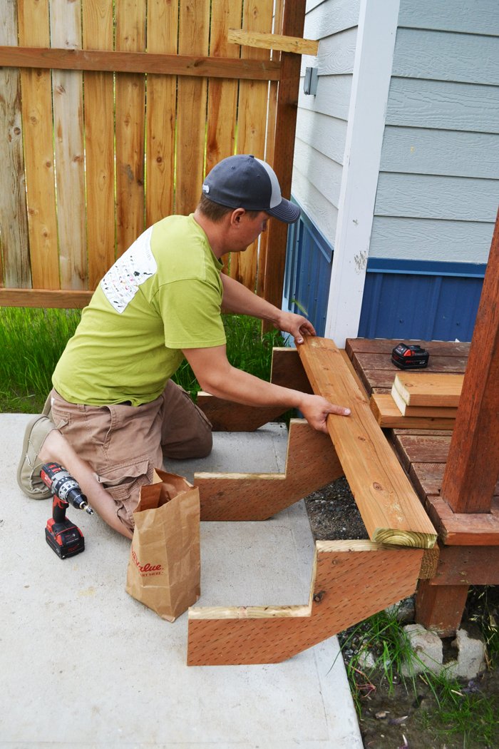 Easy Stairs — step 9