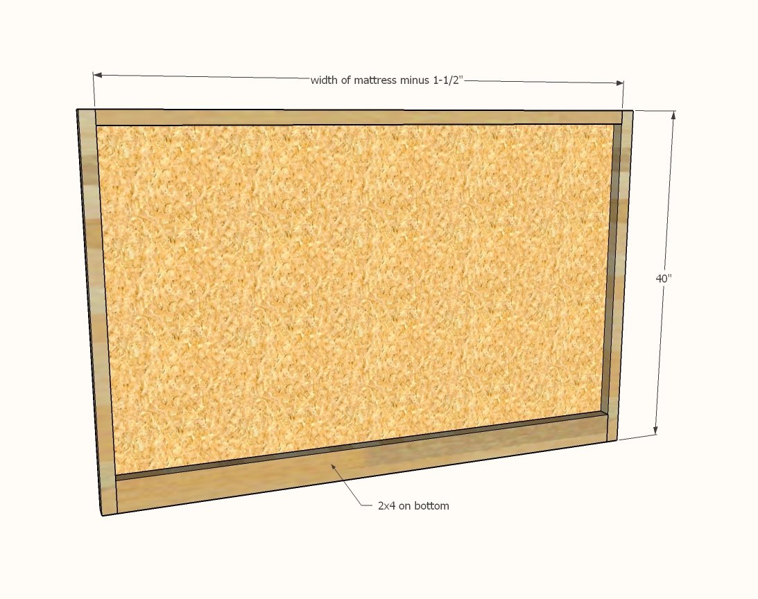 Easy Upholstered Bed — step 5