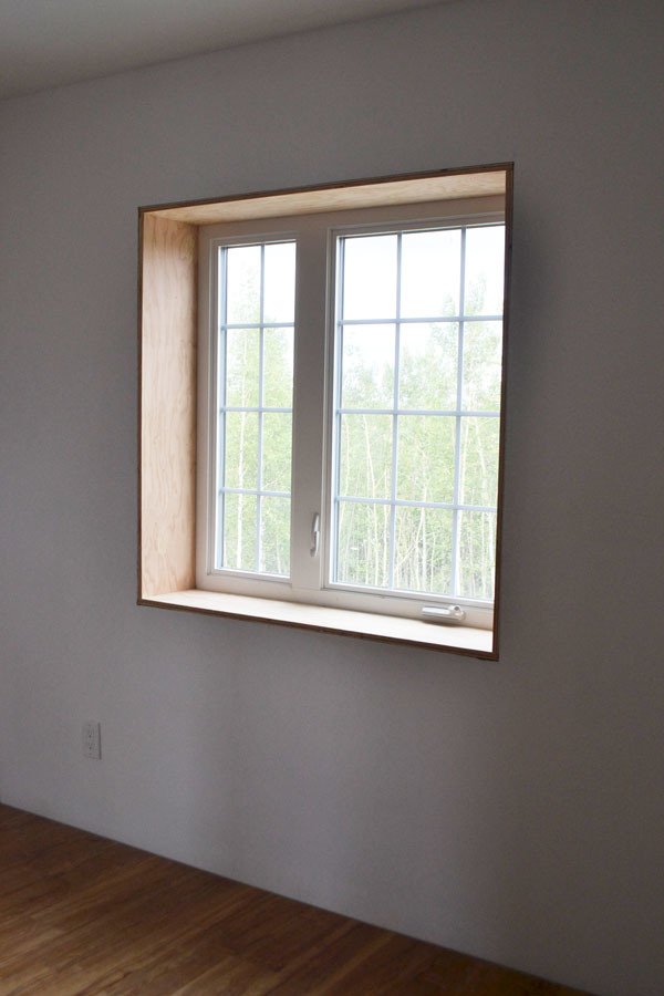 Easy Window Trim — step 1