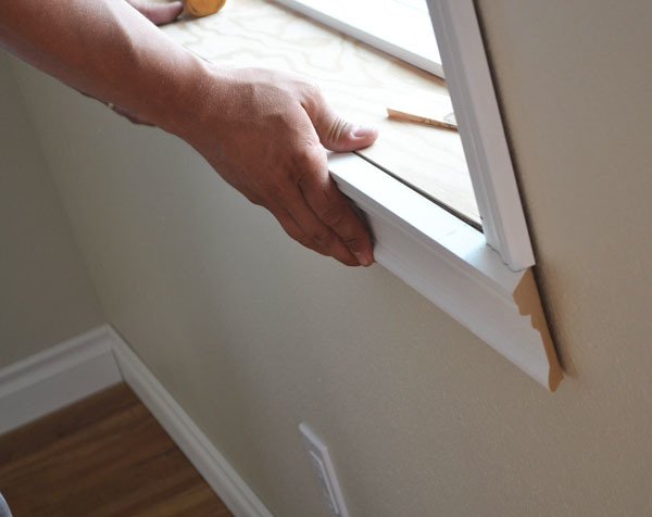 Easy Window Trim — step 6