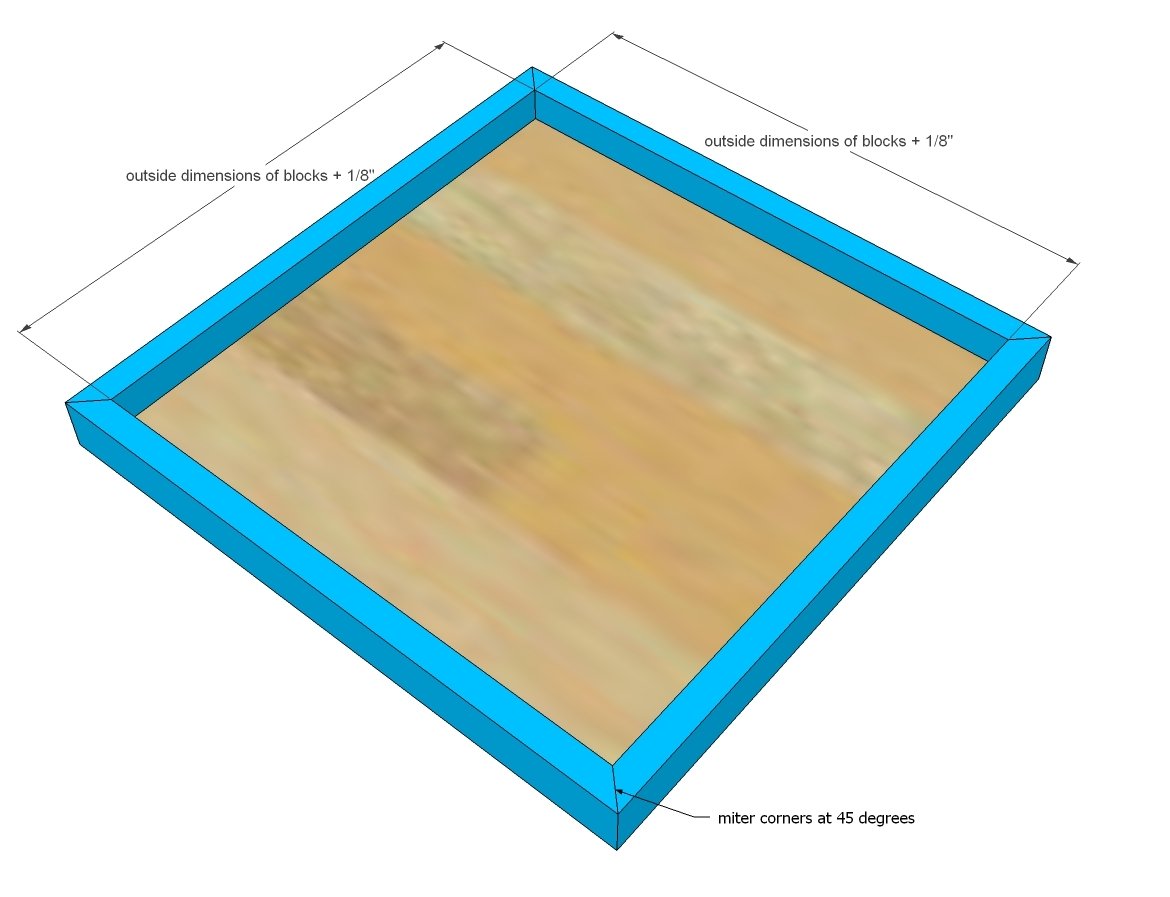 Eco Food Safe Wood Block Pyramid — step 3