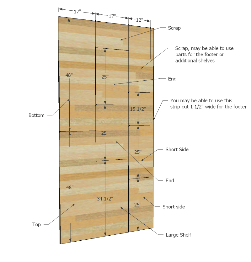 Eco Office Large Bookshelf — step 1