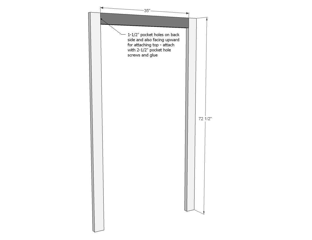 Elegant DIY Twin Bed with Detailed Headboard ( + Cut List) — step 1