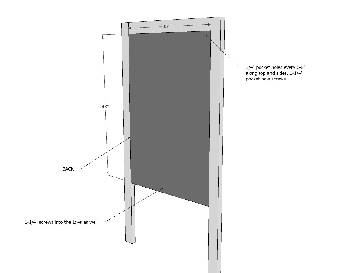 Elegant DIY Twin Bed with Detailed Headboard ( + Cut List) — step 3