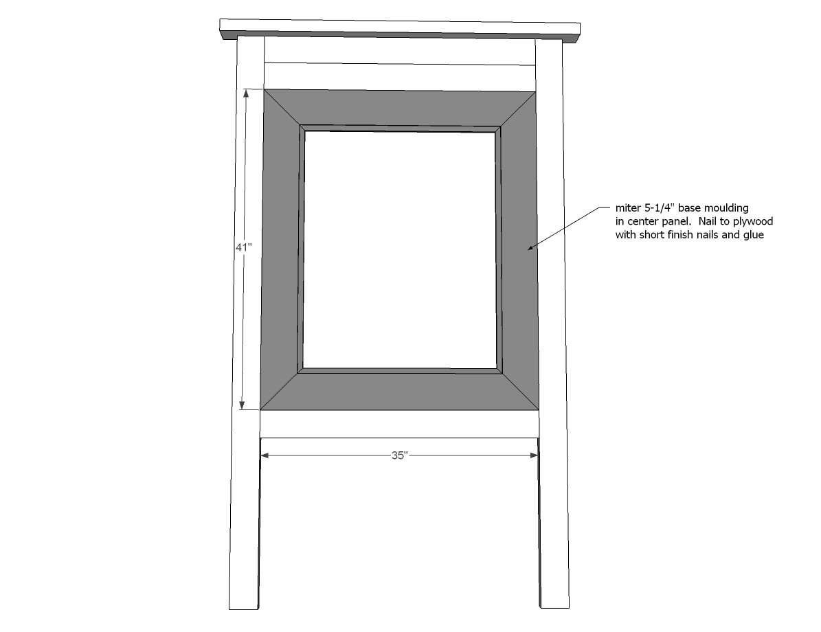 Elegant DIY Twin Bed with Detailed Headboard ( + Cut List) — step 5