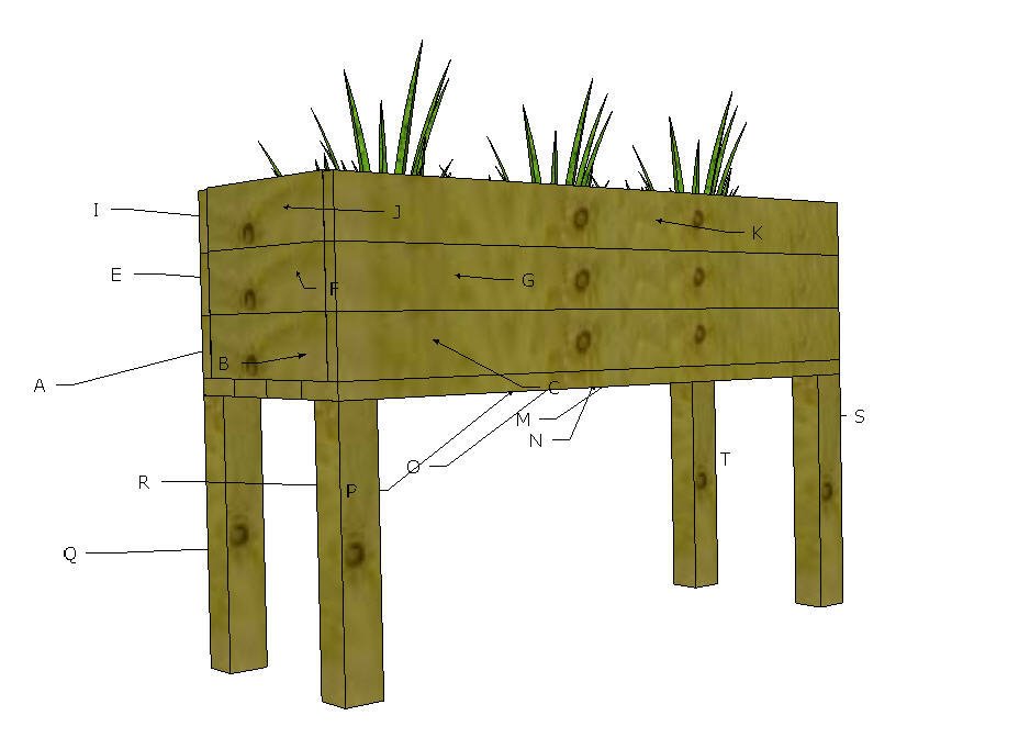 Elevated Planter Box — step 2
