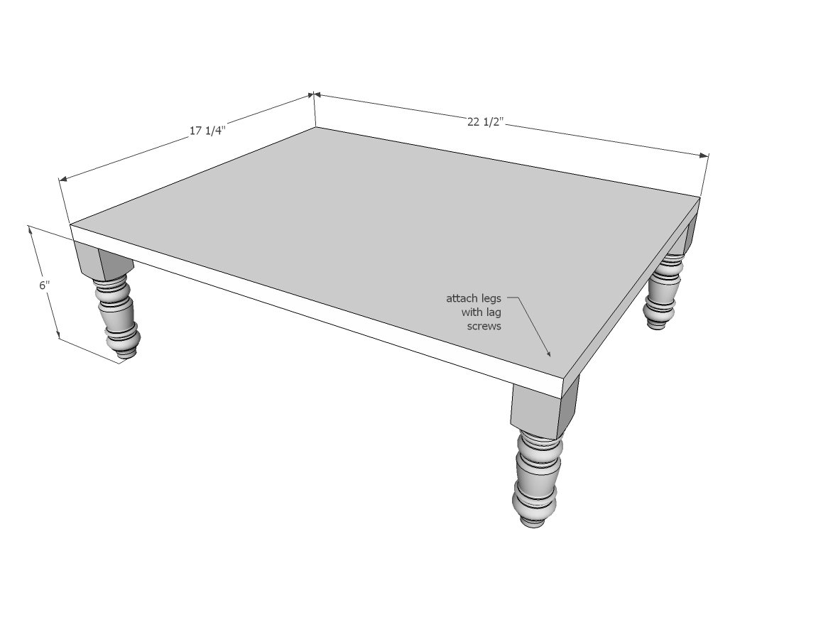 Emily Nightstand — step 1