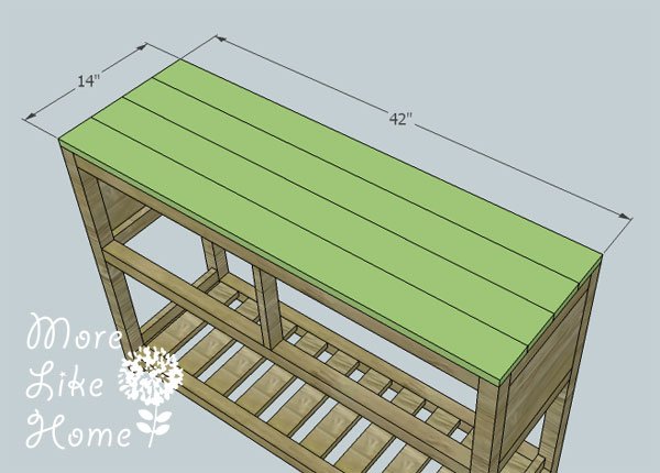 Entry Table by More Like Home — step 13