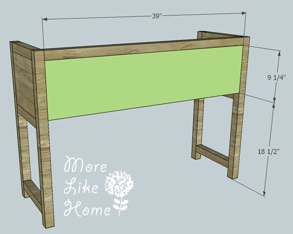 Entry Table by More Like Home — step 5