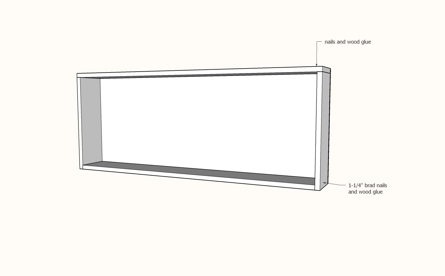 Entryway Accessory Wall Cubby Organizer — step 2