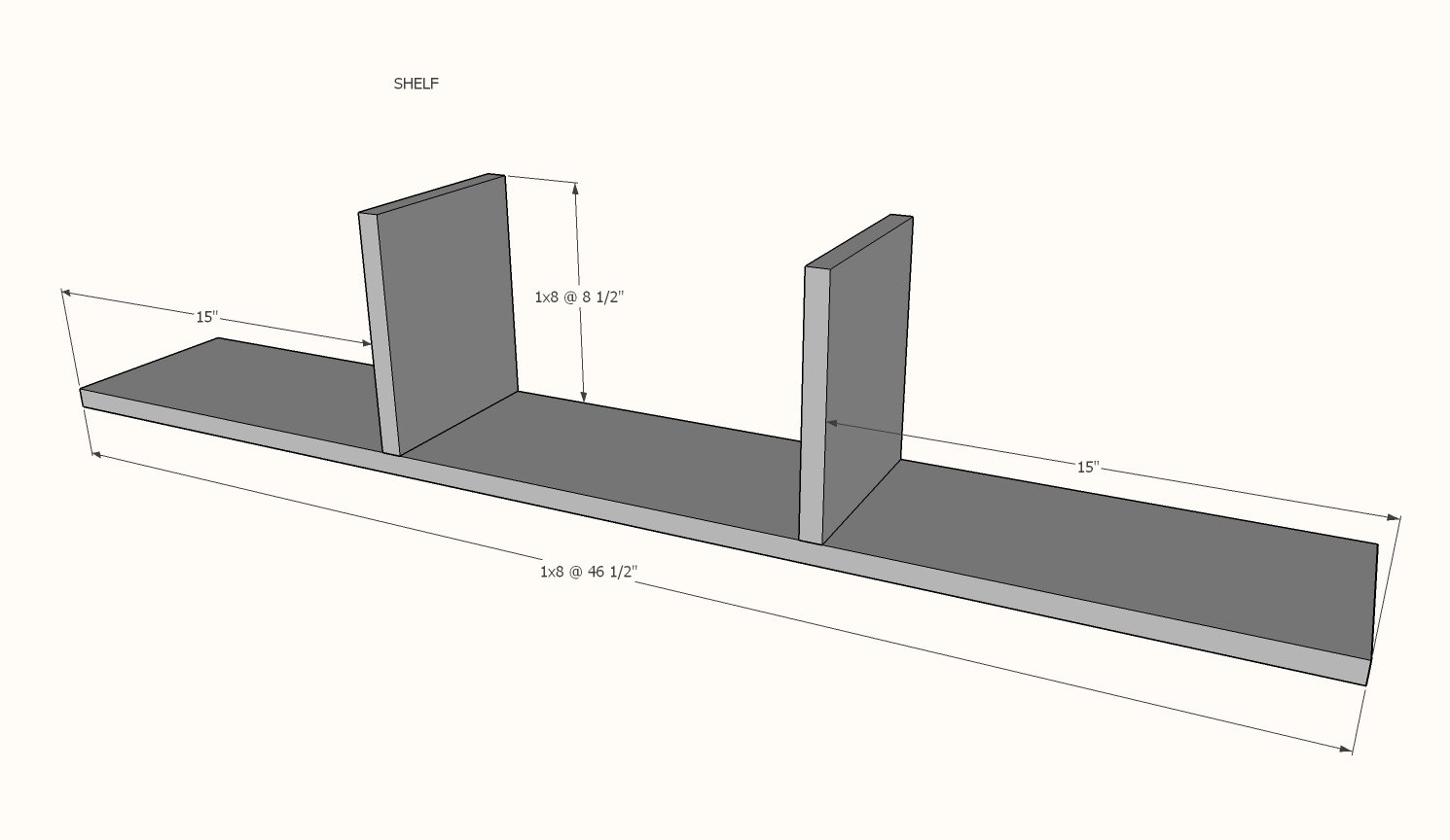 Entryway Bench and Storage Shelf with Hooks — step 9
