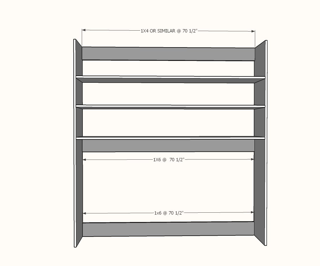 Entryway Cabinet with Hooks — step 3