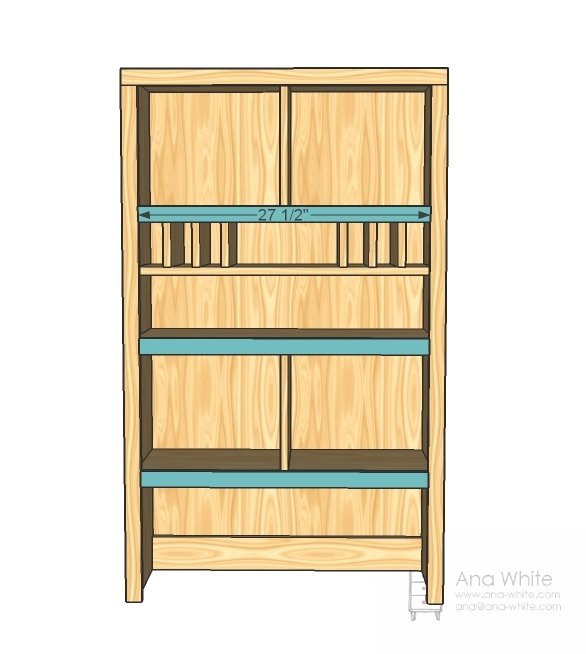 Entryway Mail Sort and Charging Hutch — step 9