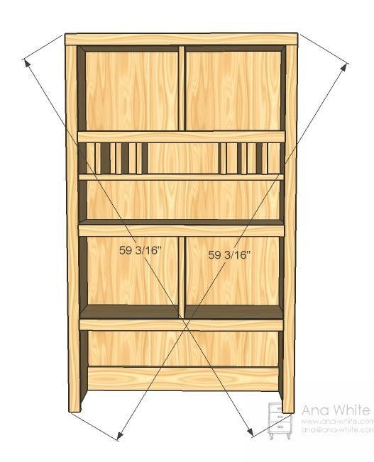 Entryway Mail Sort and Charging Hutch — step 10
