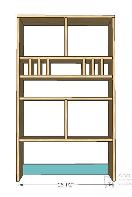 Entryway Mail Sort and Charging Hutch — step 5