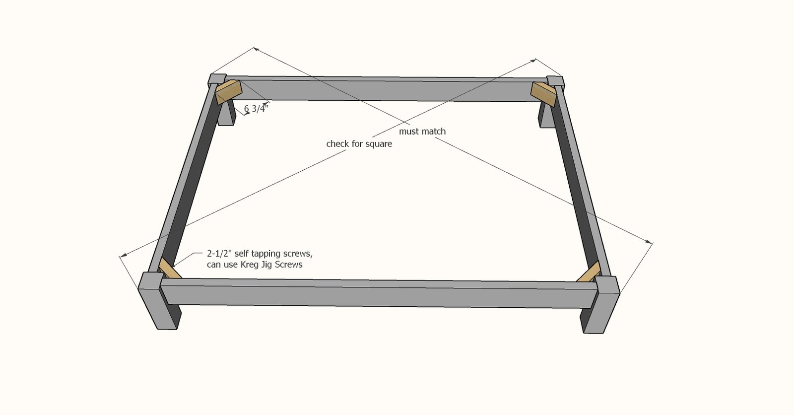 Essential Bed Frame in All Sizes — step 3